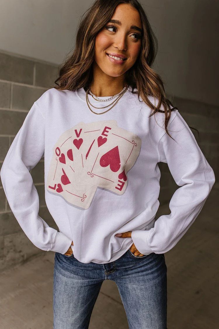 Love Cards Pullover | Mindy Mae's Market
