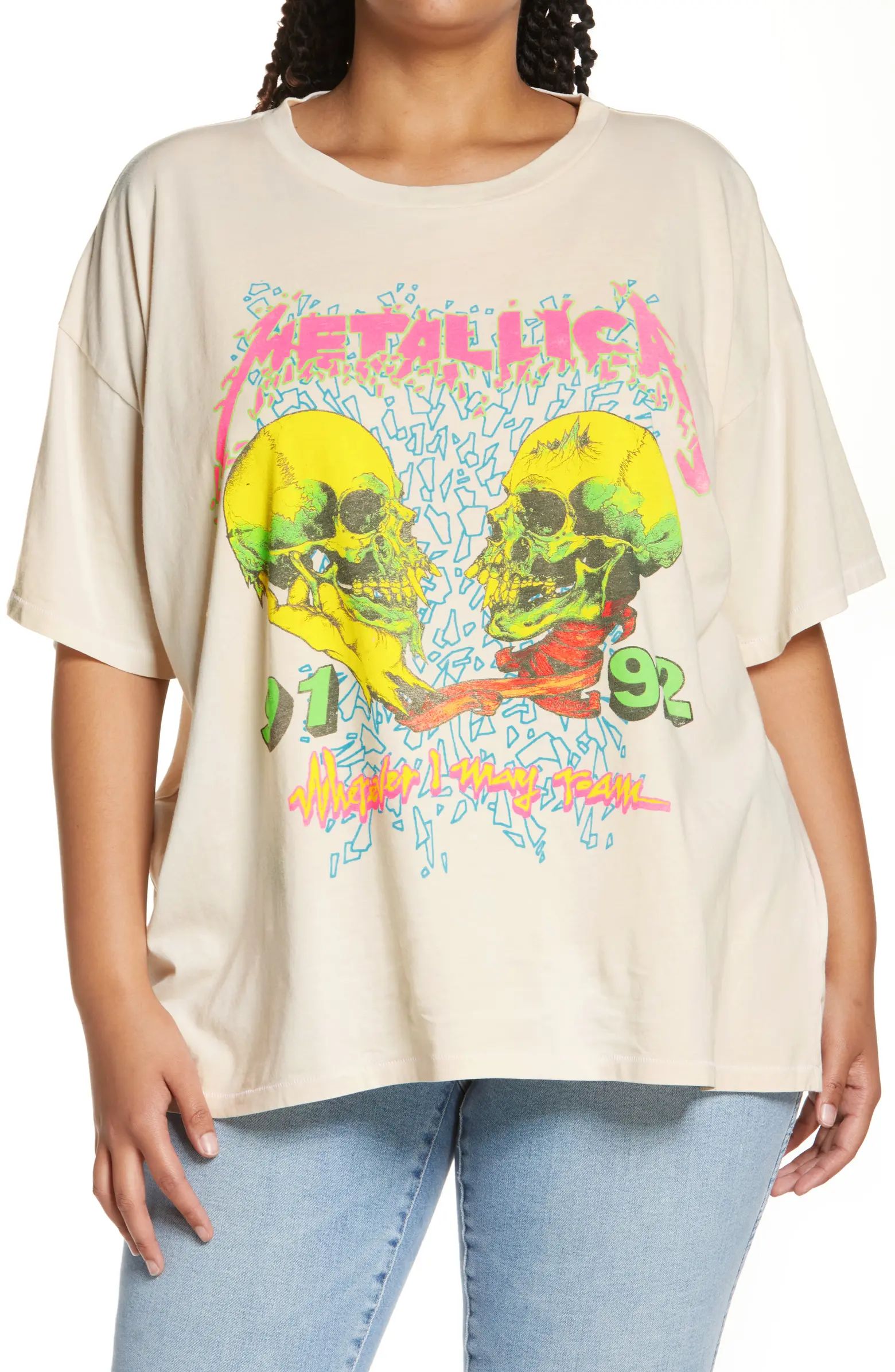 Metallica Wherever I May Roam Graphic Cotton Tee | Nordstrom