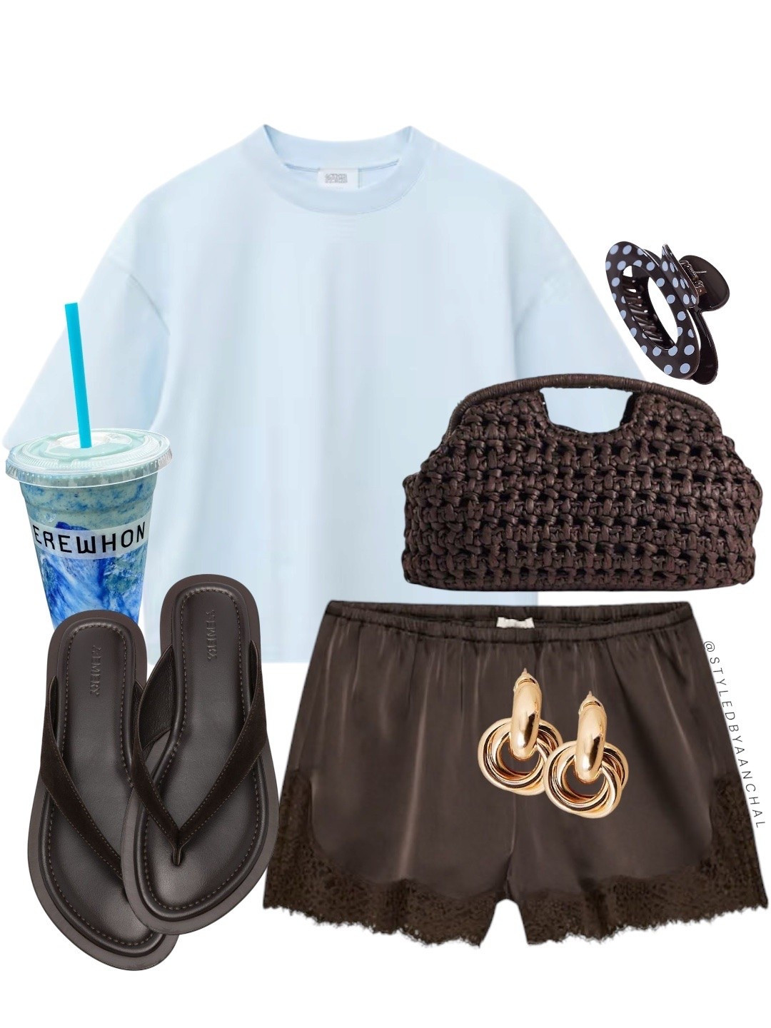 Pastel blue tee and Brown lace shorts outfit 


Pastel blue t shirt
Lace shorts
Brown lace shorts
Aritzia 
& other stories 
ASOS
Brown sandals

#LTKsummer #LTKstyletip #LTKshoes