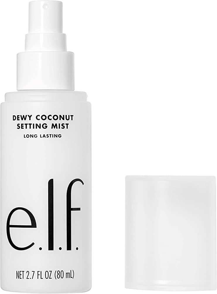 e.l.f. Dewy Coconut Setting Mist, Makeup Setting Spray For Hydrating & Conditioning Skin, Infused... | Amazon (US)