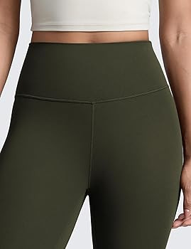 CRZ YOGA Butterlift Workout Leggings 25" - High Waisted Pilates Gym Athletic Womens Yoga Pants Bu... | Amazon (US)
