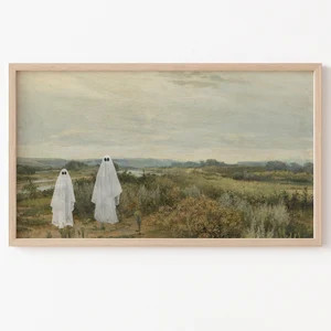 Frame TV Art File Halloween Frame TV Art Ghost Art Frame TV - Etsy | Etsy (US)