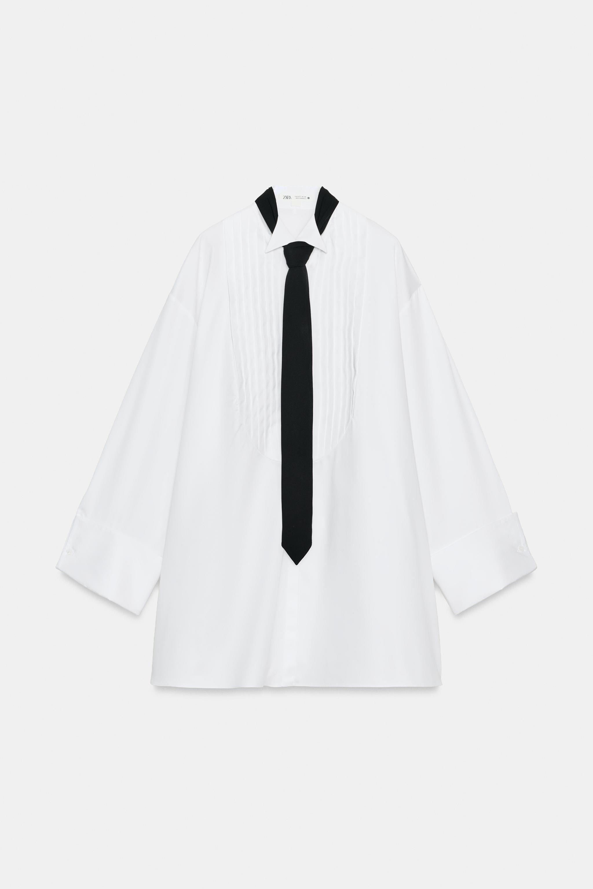 EMBROIDERED POCKET SHIRT ZW COLLECTION | Zara UK