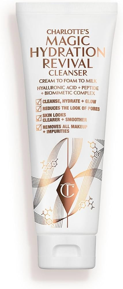 Charlotte Tilbury Magic Hydration Revival Facial Cleanser - Gentle, Foaming Face Wash to Hydrate,... | Amazon (US)