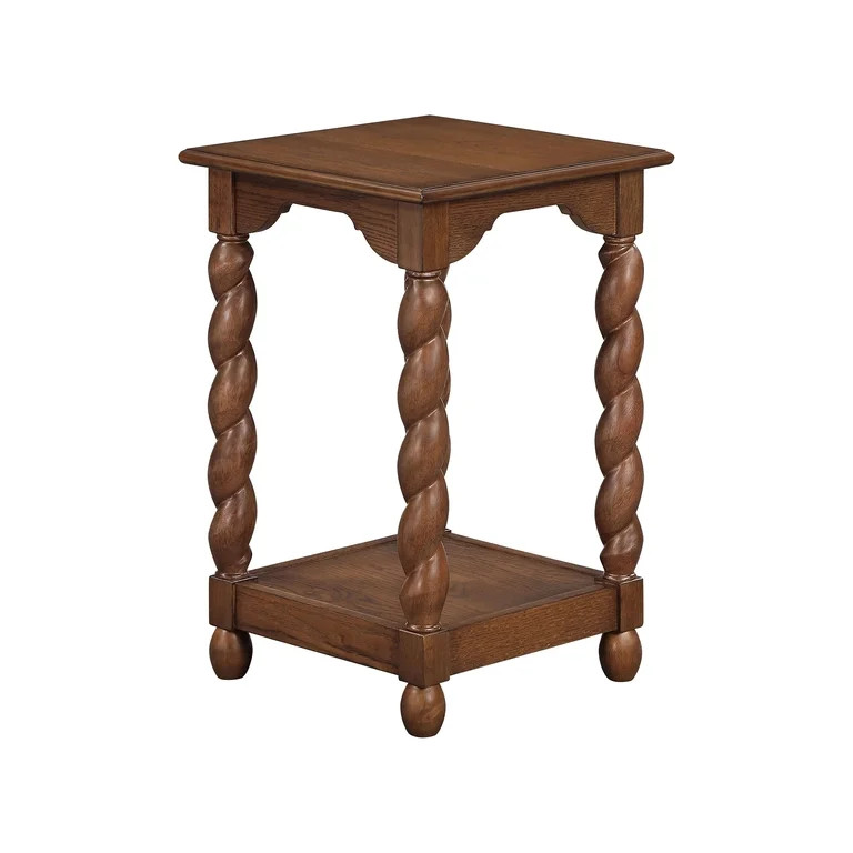 My Texas House Lewis End Table, Warm Brown | Walmart (US)