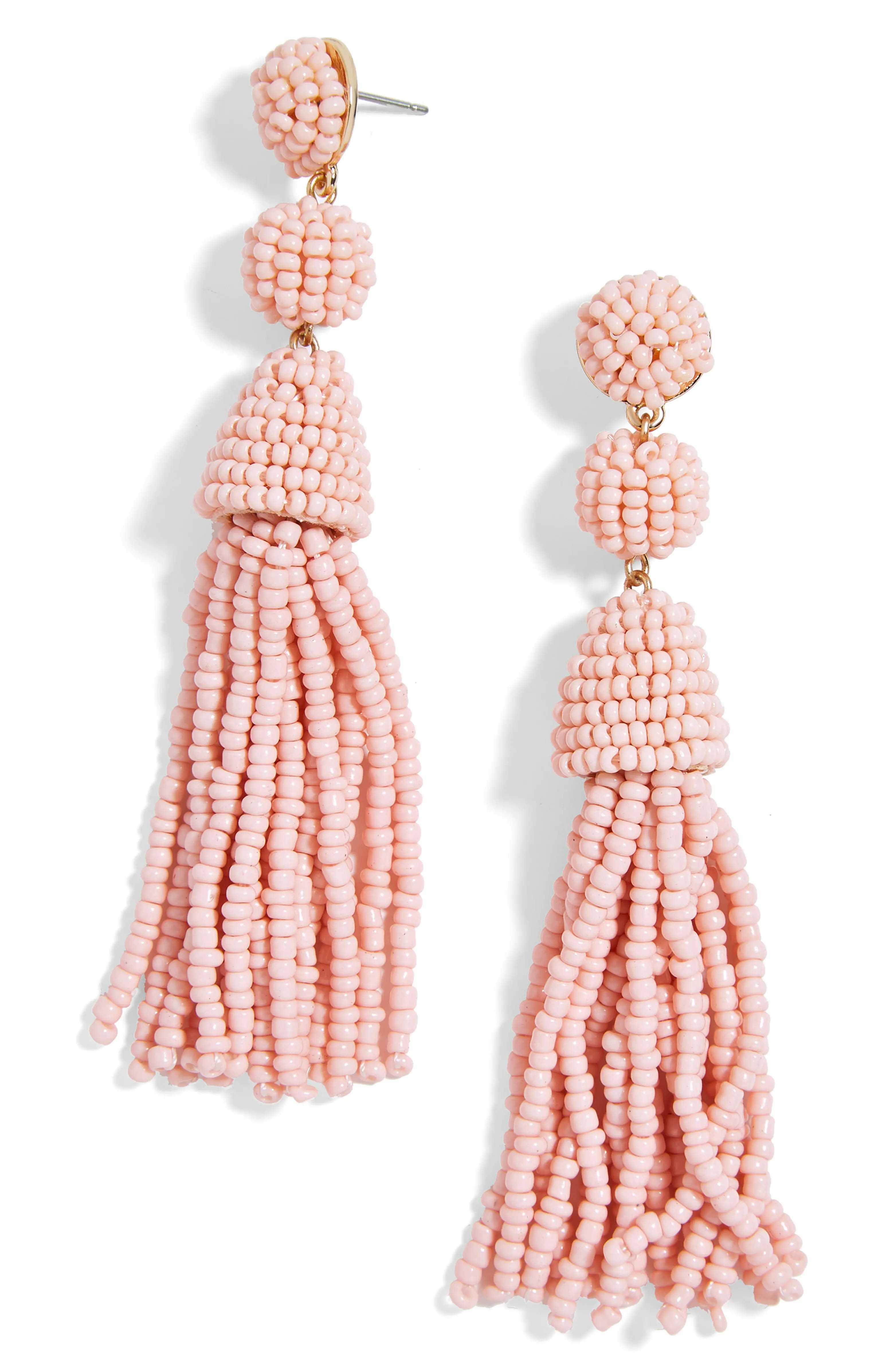 Granita Beaded Tassel Earrings | Nordstrom