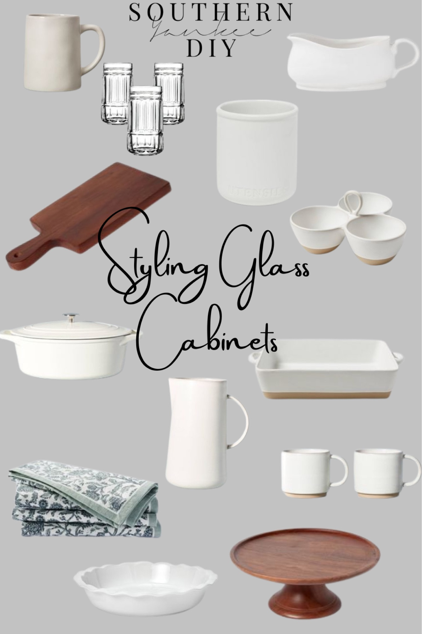 Glass Cabinet Styling Accessories, kitchen design, kitchen finds, kitchen decor, target decor finds, farmhouse kitchen styling, white kitchen decor, neutral kitchen decor 

#LTKhome #LTKstyletip #LTKunder50