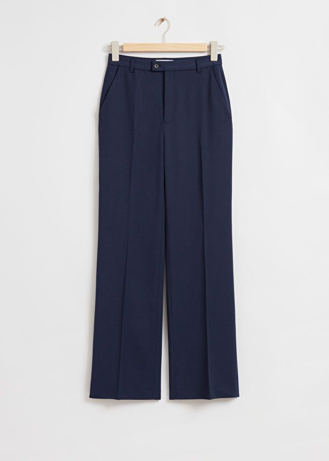 Slim Flared Tailored Trousers | & Other Stories (EU + UK)