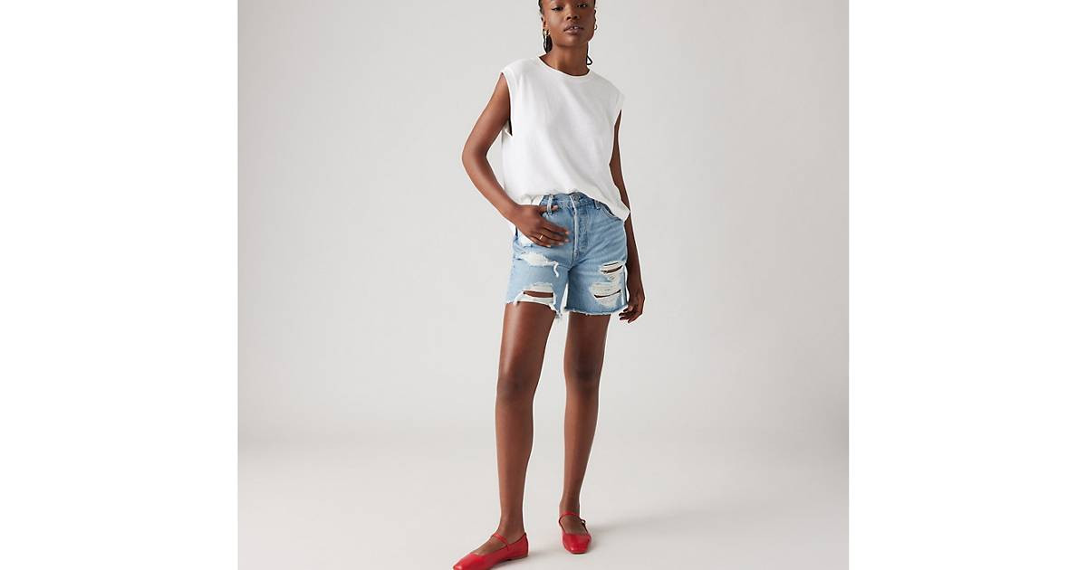 501® Mid Thigh Women's Shorts | LEVI'S (US)