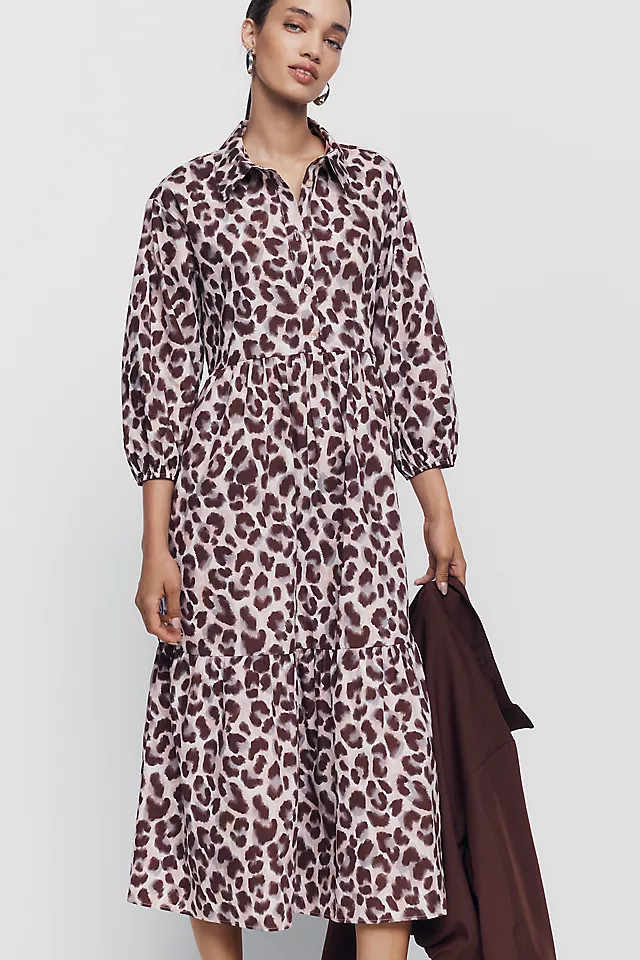 Bettina Cotton Midi Shirtdress | Anthropologie (US)