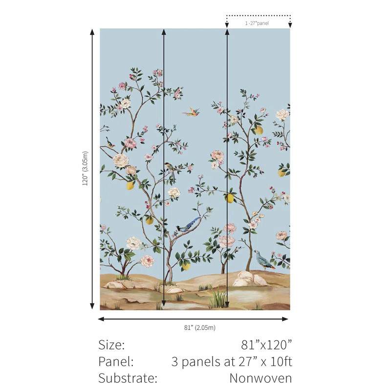 Lark Manor™ Ararat 10' L x 81" W 3-Panel Wall Mural & Reviews | Wayfair | Wayfair North America