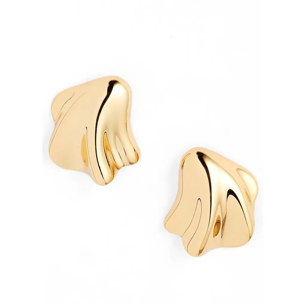 JENNY BIRD Zoe Stud Earrings in High Polish Gold at Nordstrom | Nordstrom