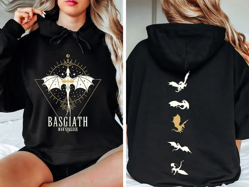 Fourth Wing Sweatshirt, Basgiath War College, Dragon Rider, Riders Quadrant, Violet Sorrengail, X... | Etsy (Global)