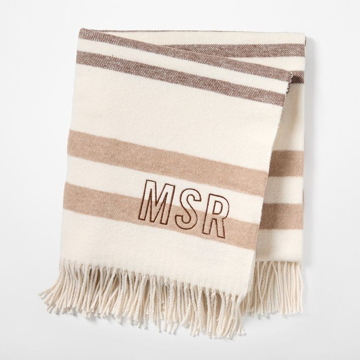Italian Woven Throw Blanket | Mark and Graham