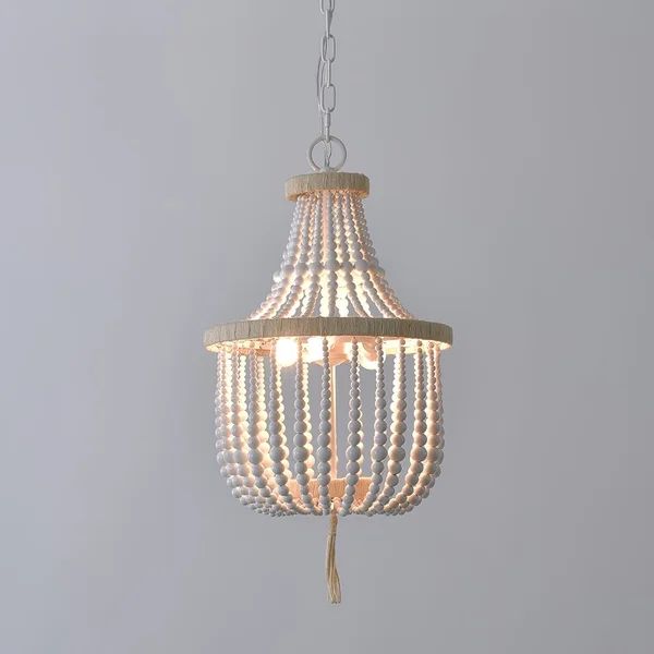 Heriberto 2 - Light Unique / Statement Empire LED Chandelier with Wrought Iron Accents | Wayfair North America