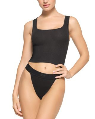 Cotton Rib Tank Top | Bloomingdale's (US)