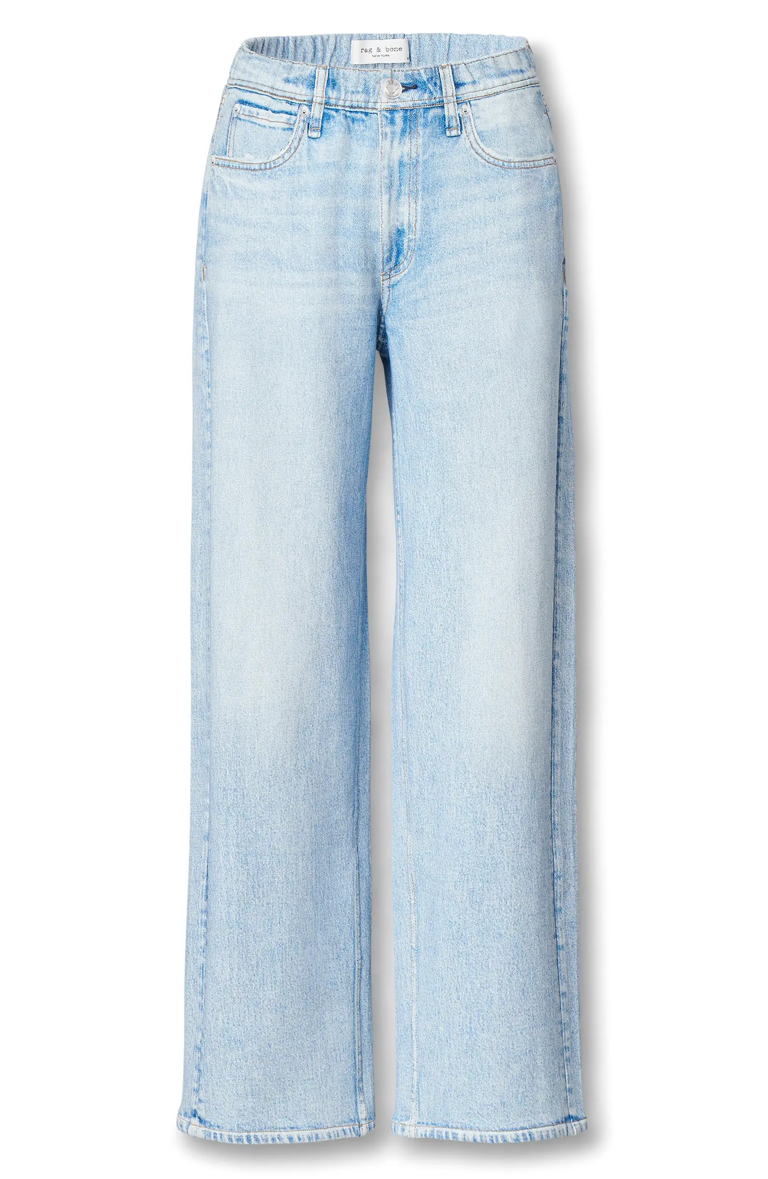 rb Miramar Wide Leg Cotton Terry Sweatpant Jeans | Nordstrom