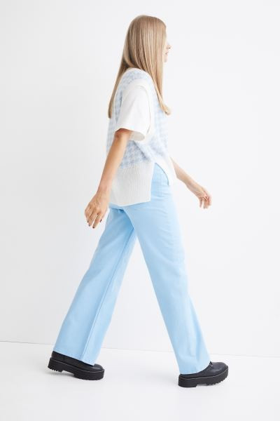 Weite Twillhose | H&M (DE, AT, CH, NL, FI)