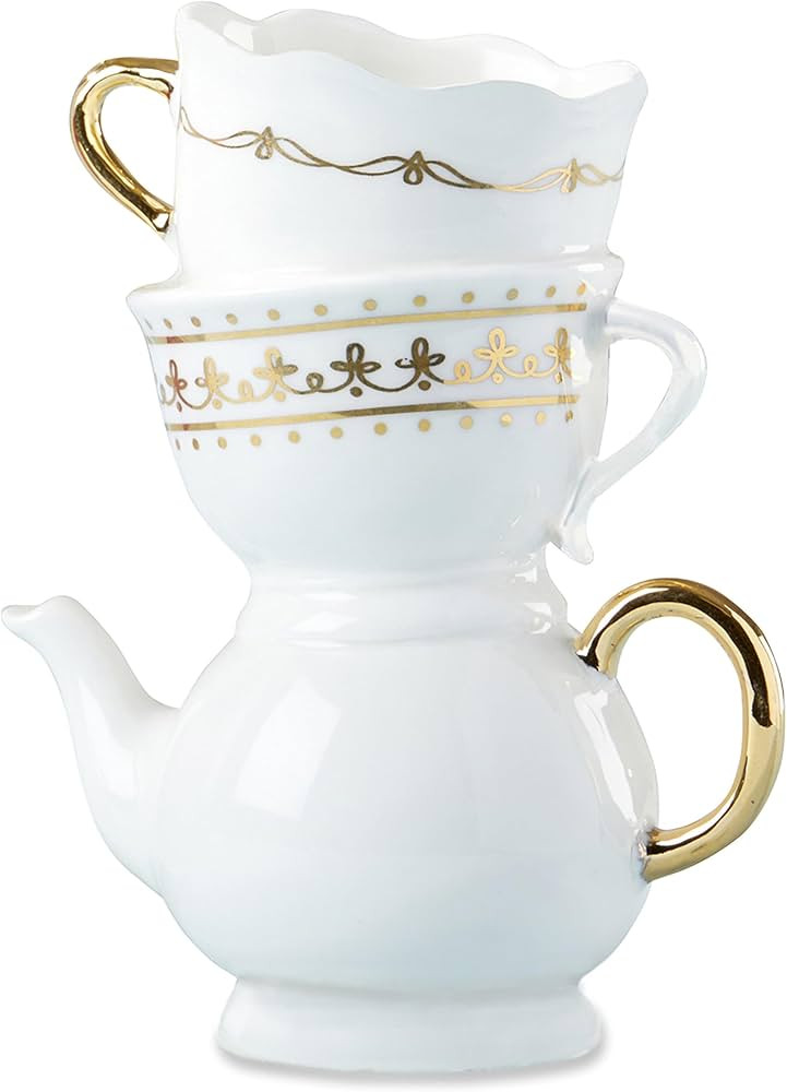 Kate Aspen Vintage Tea Party Antique Look Ceramic Bud Vase (Medium), Party Favor, Take Home Gift,... | Amazon (CA)