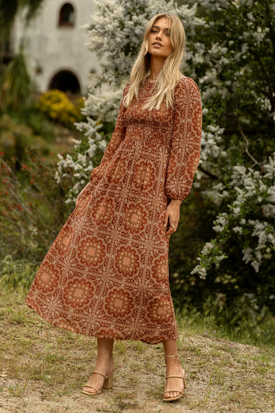 Juniper Printed Maxi Dress | Böhme US