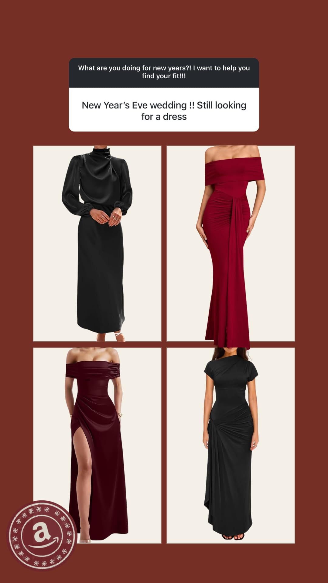 Memoriesea Women's Elegant Off Shoulder High Split Bodycon Evening Wedding Maxi Dress | Amazon (US)