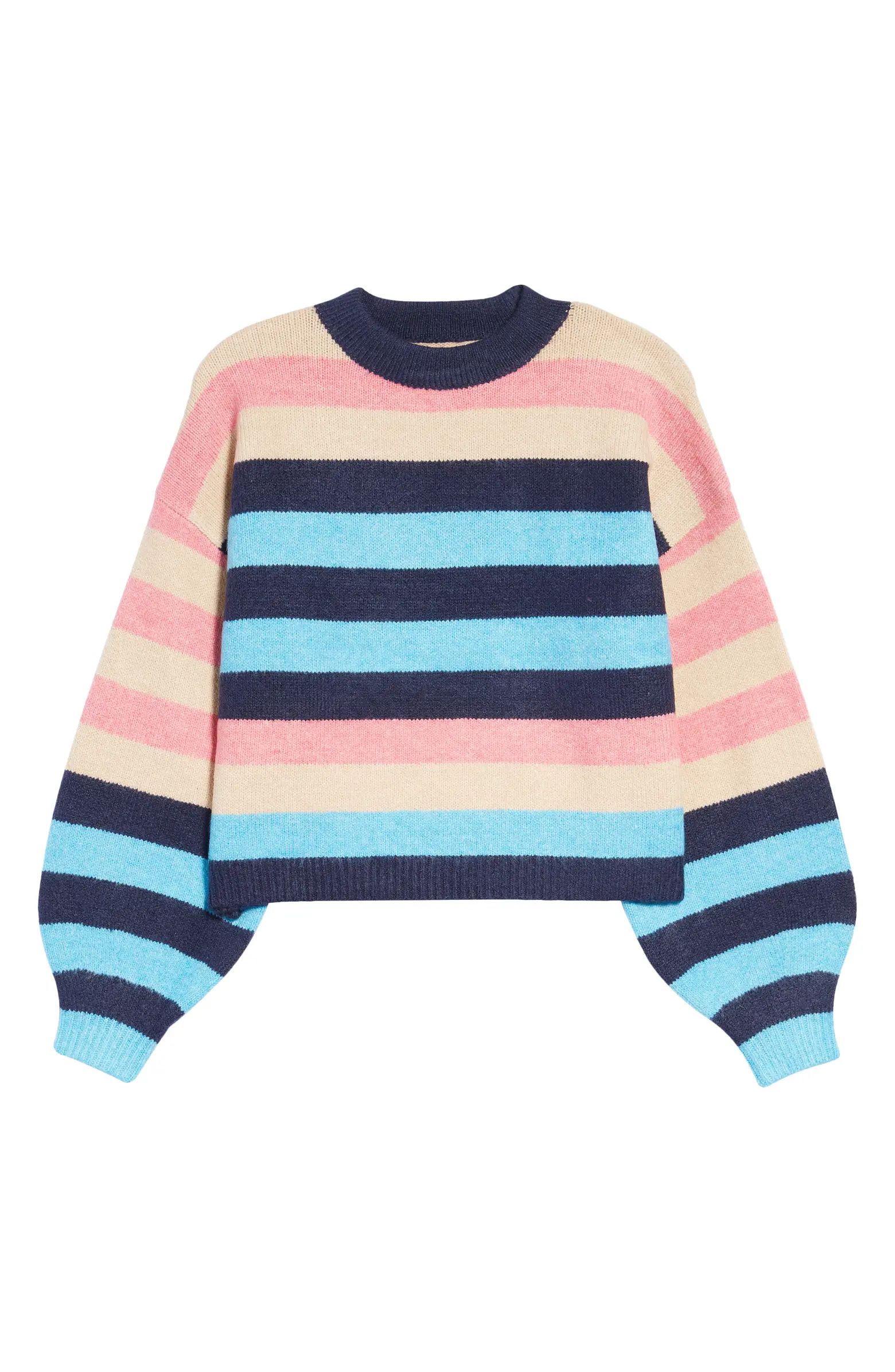 Topshop Women's Stripe Sweater | Nordstrom | Nordstrom
