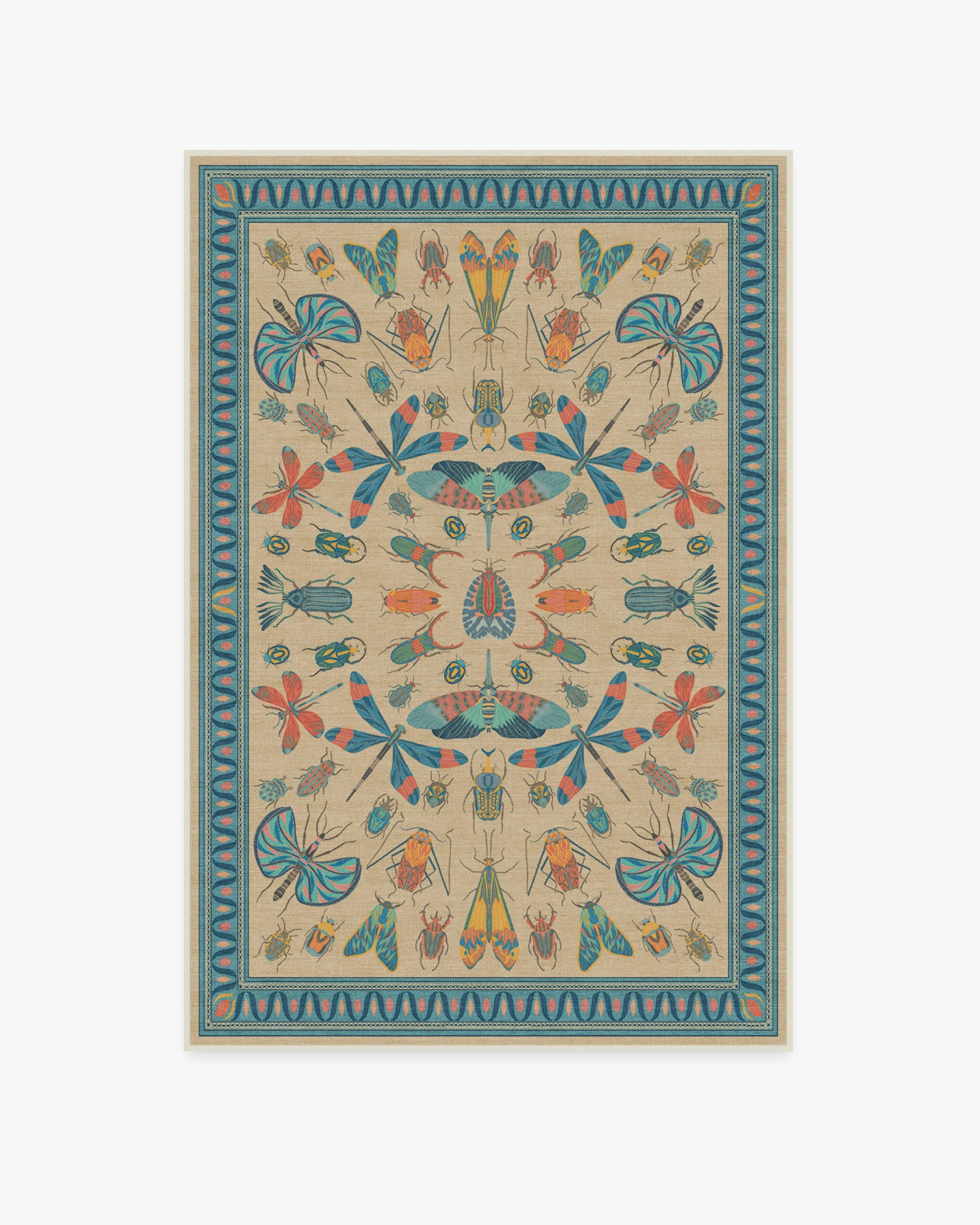 Iris Apfel Flutterby Multicolor Tufted Rug | Ruggable | Ruggable