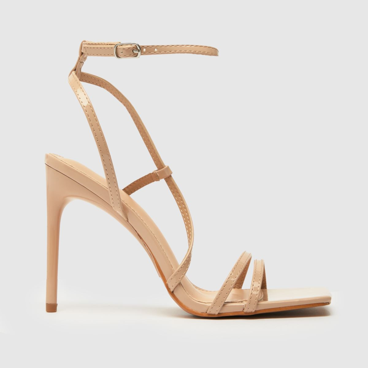 Womens Natural schuh Santi Strappy Stiletto High Heels | schuh | Schuh