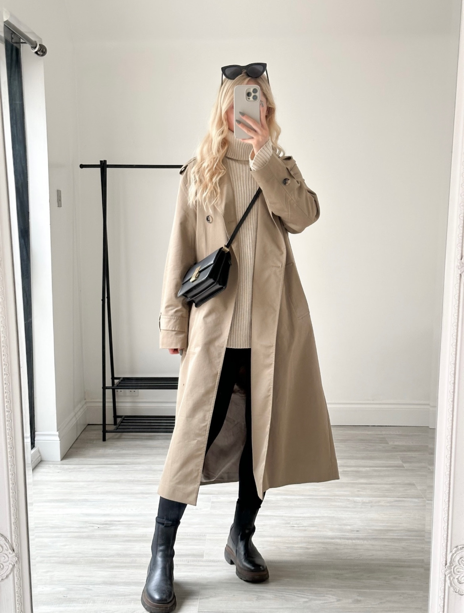 Autumn winter style, autumn winter fashion, Trench Coat, cream jumper, black trousers, black boots 

#LTKSeasonal #LTKstyletip #LTKeurope