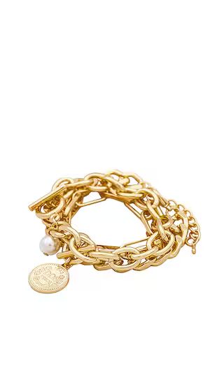 x REVOLVE Lola Bracelet Set in Gold | Revolve Clothing (Global)