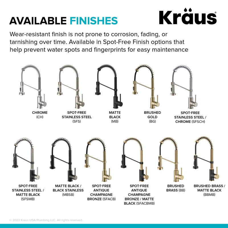 KPF-1610MB Kraus Bolden Pull Down Kitchen Faucet | Wayfair North America