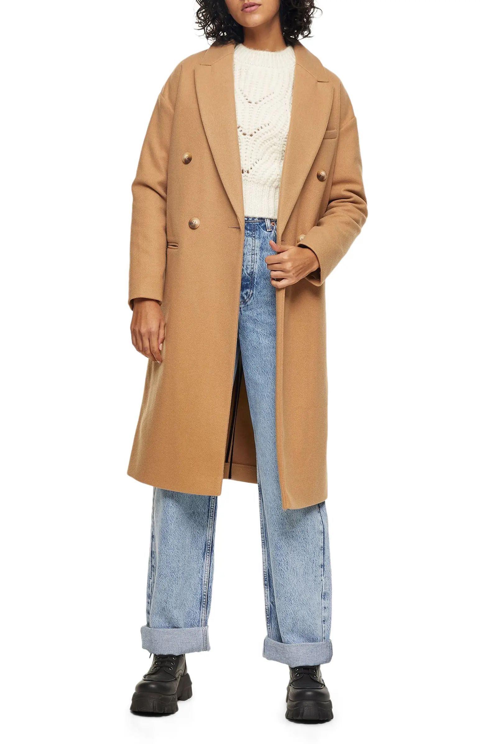 Brooke Double Breasted Long Coat | Nordstrom