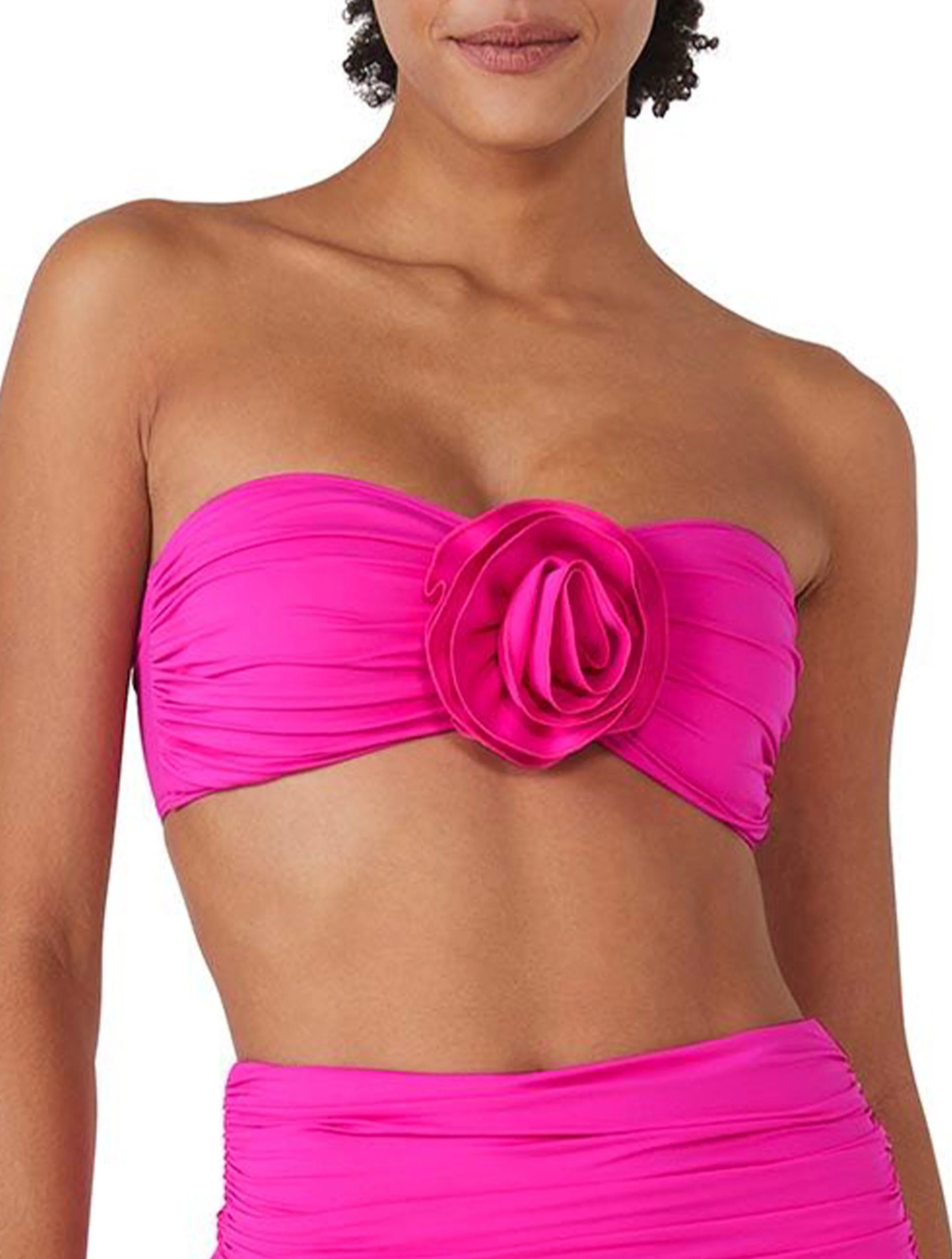 Kate Spade Bandeau Bra Bikini Top - Rosette Solids | Beach2Ocean