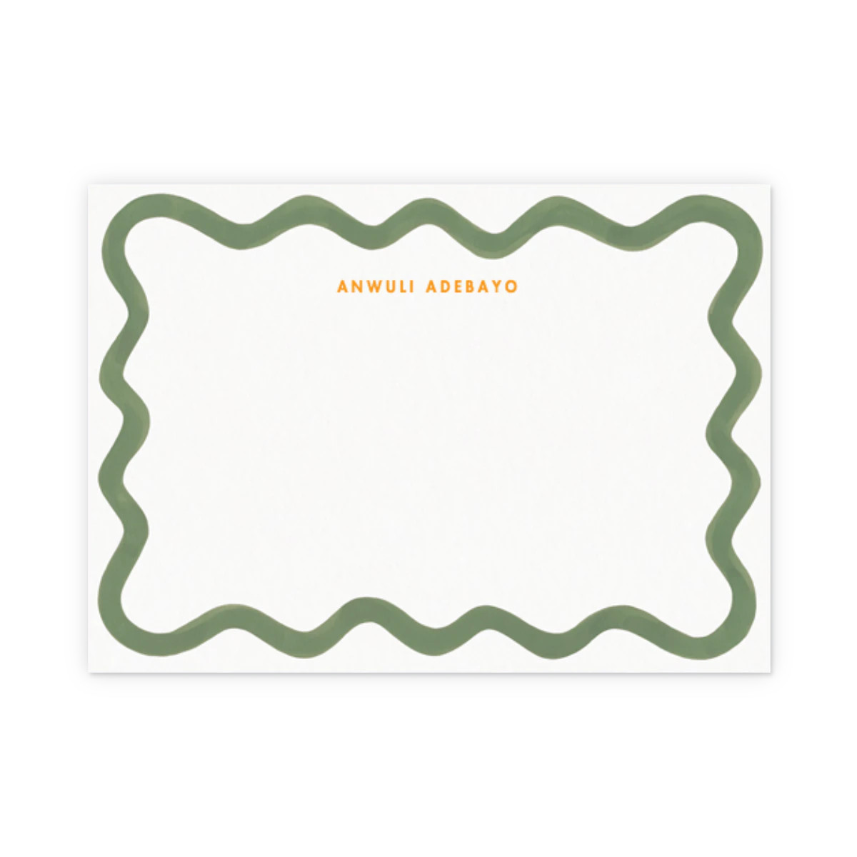 Scallop Trim | Notecard Set | Papier