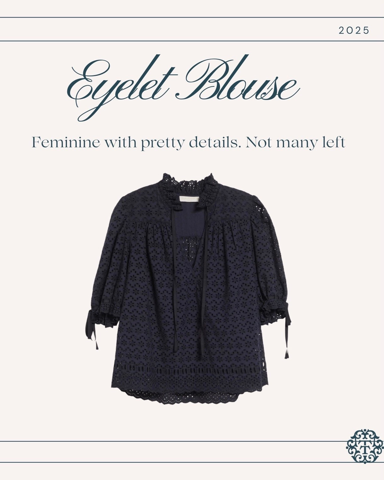 Without a doubt, this eyelet top is a favorite! s

#LTKOver40 #LTKSeasonal #LTKMidsize