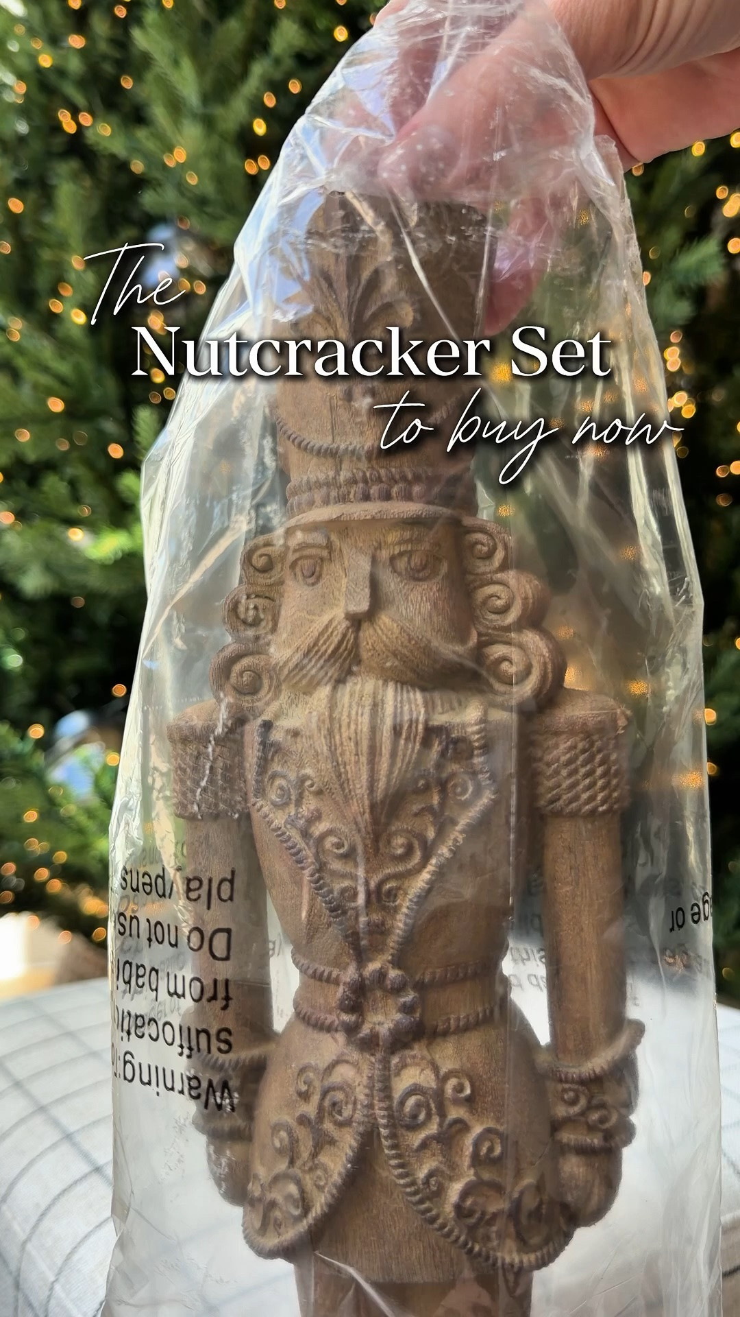 This nutcracker set is 18” tall and only $40 for all 3! It has been frequently selling out and restocking already. 

Christmas decor 2026
Viral nutcracker 
Sam’s nutcracker