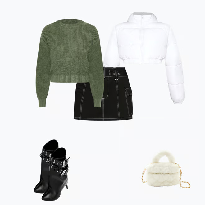 Quilted Faux Fur Crossbody Bag | Forever 21