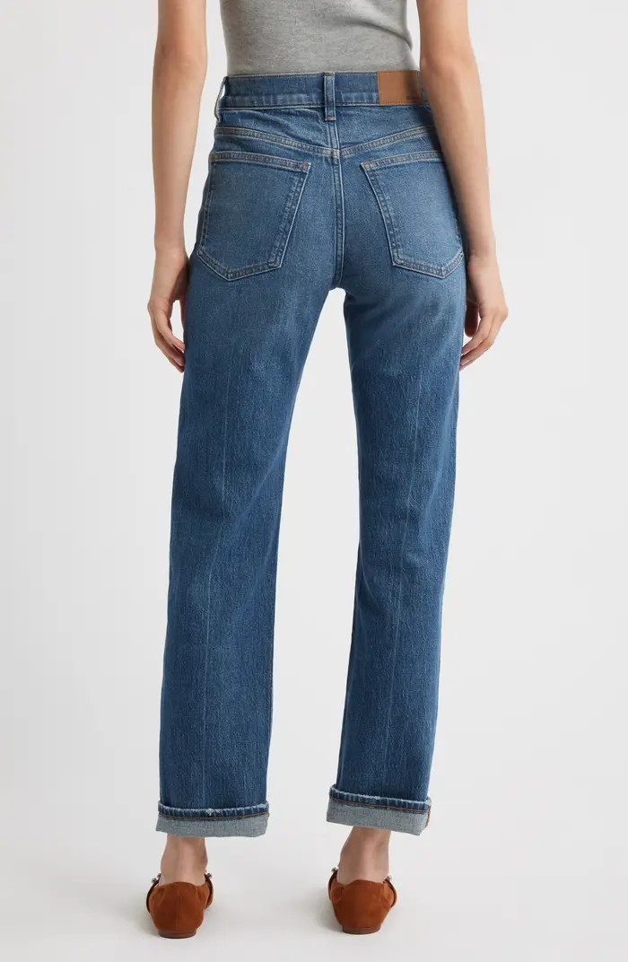 The '90s High Waist Straight Leg Jeans | Nordstrom