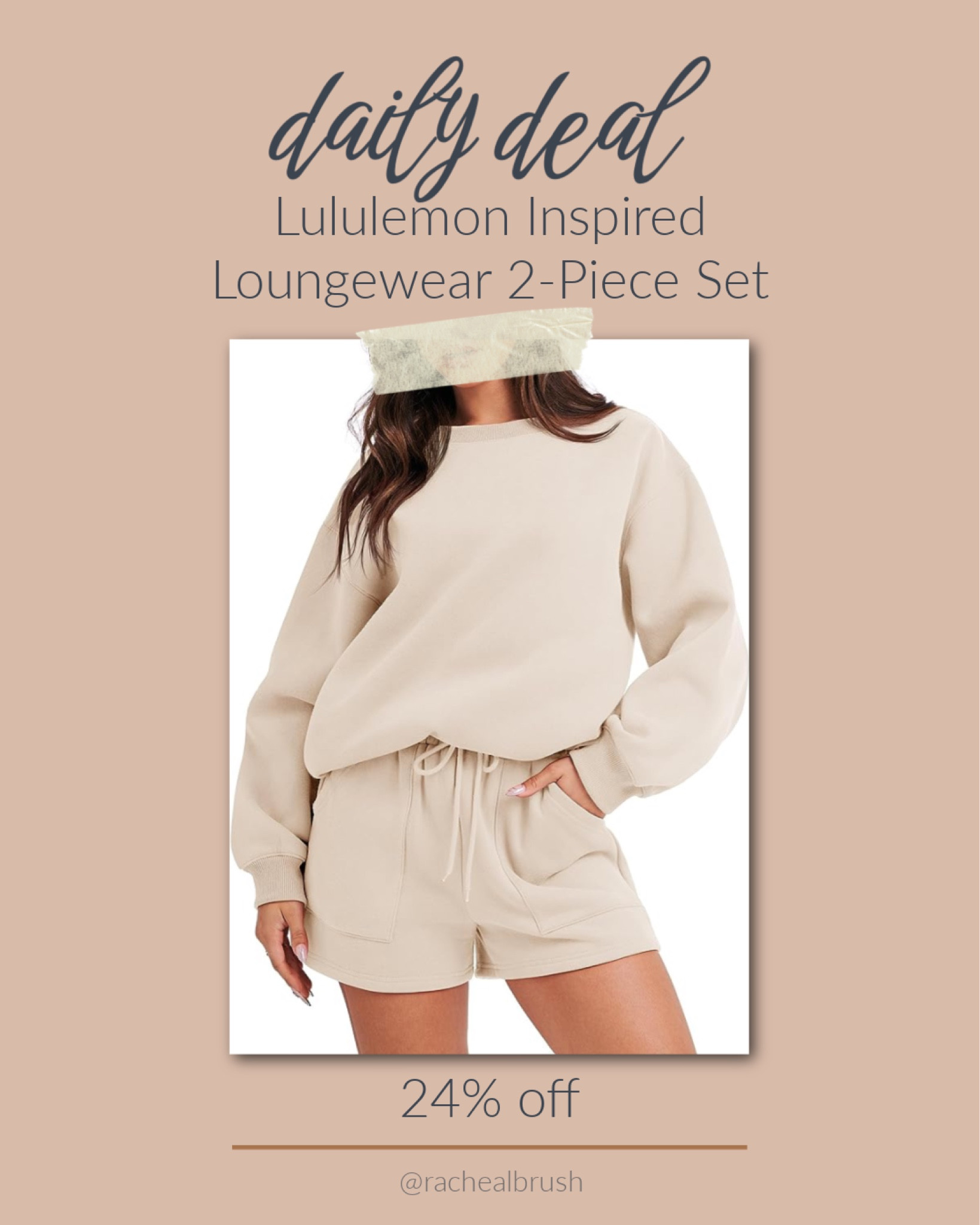 Daily Deal: Lululemon inspired Loungewear 2-piece set

#LTKtravel #LTKxPrime #LTKmidsize