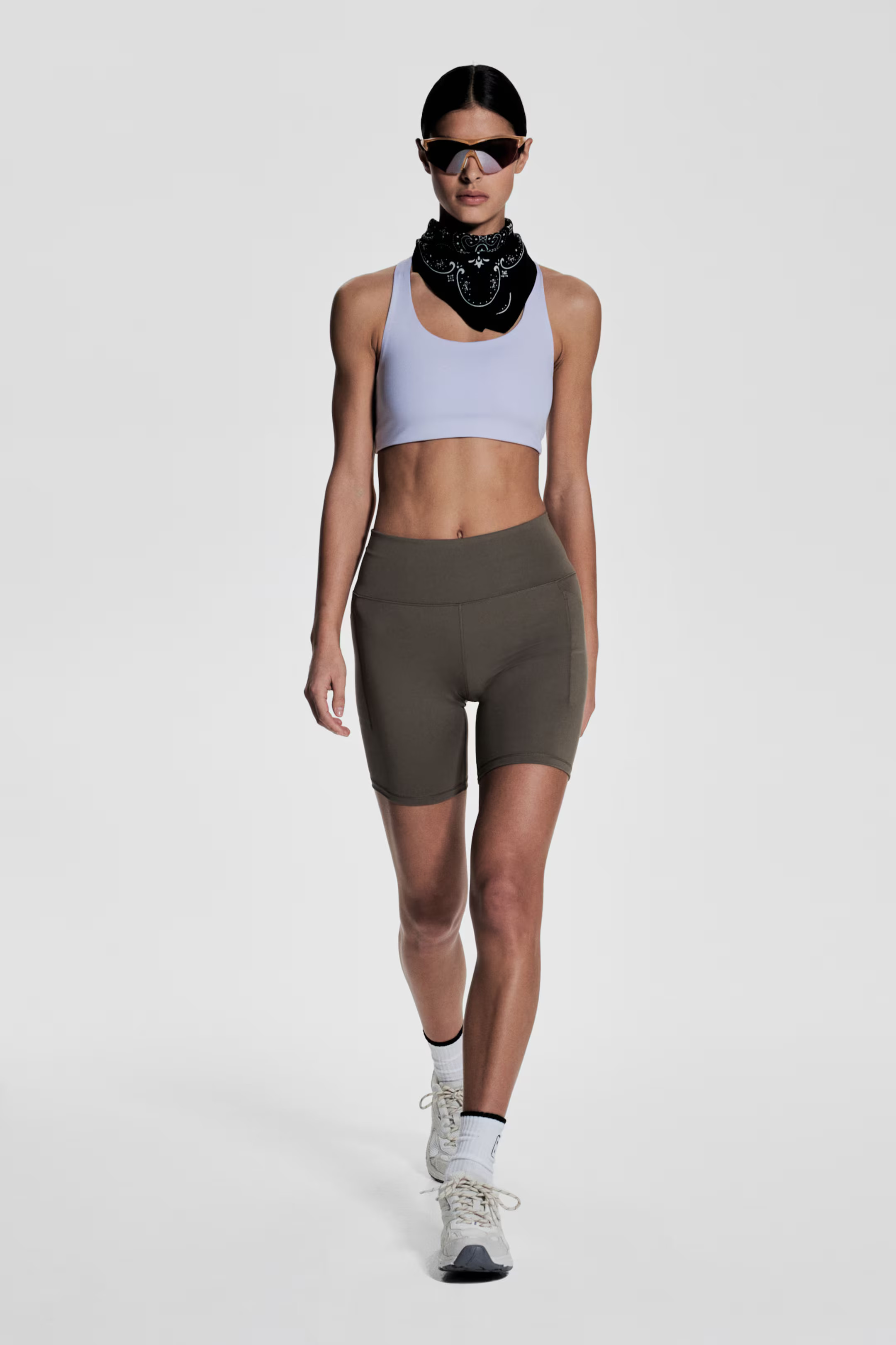 Pocket-detail sports cycling shorts with DryMove™ | H&M (UK, MY, IN, SG, PH, TW, HK)