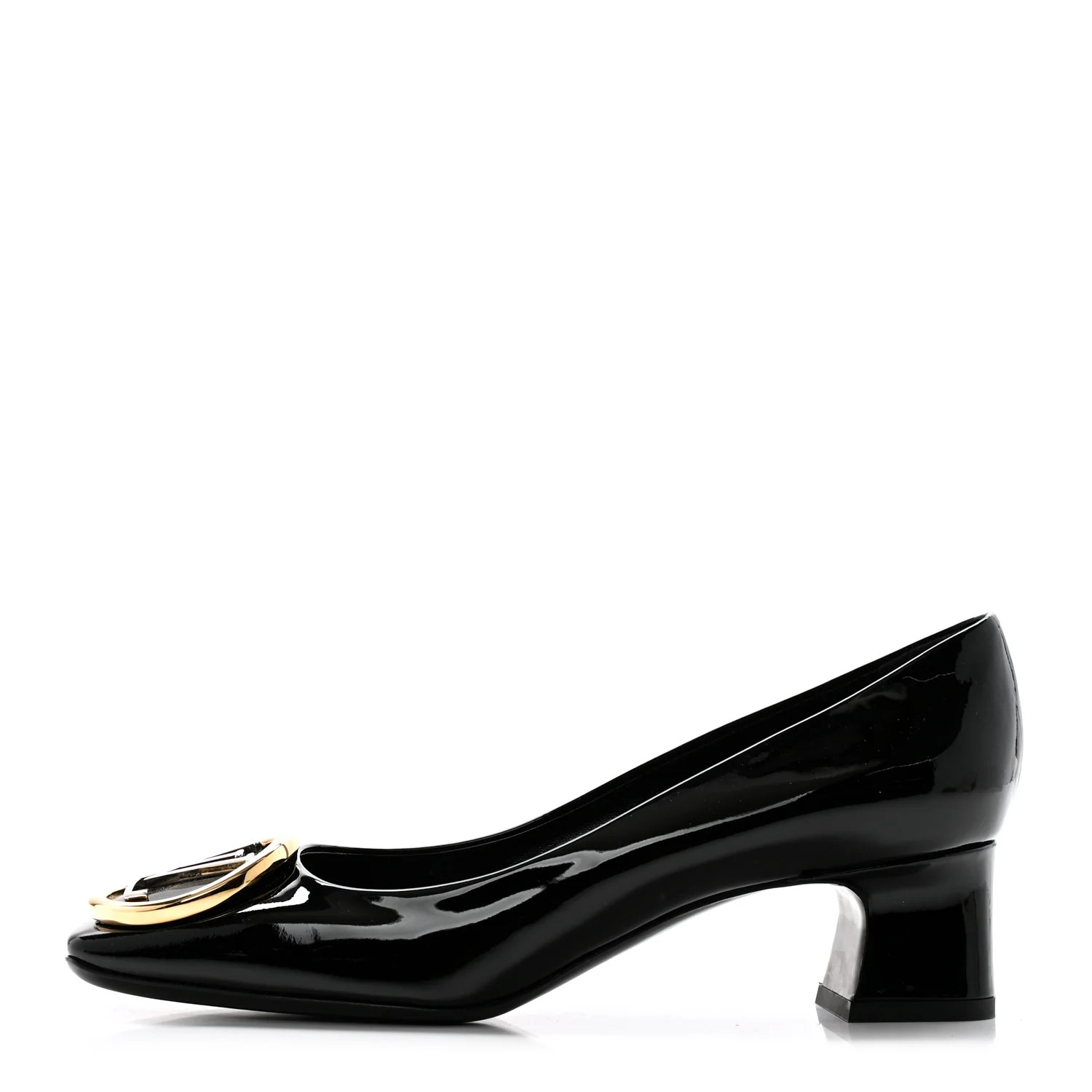 Patent Calfskin Madeleine Pumps 38 Black | FASHIONPHILE (US)