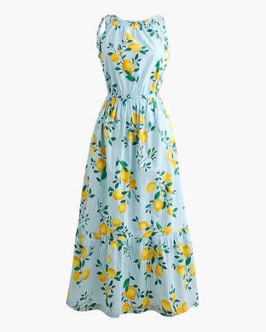 Lemon print tiered midi dress 

#LTKSeasonal #LTKSaleAlert