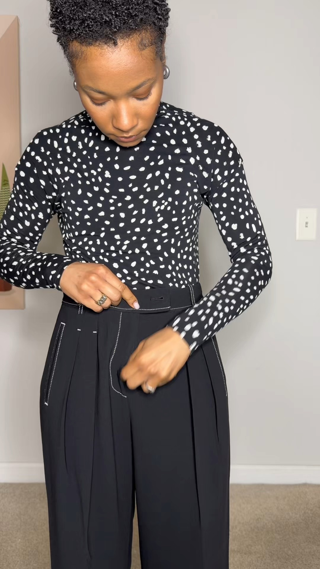 How I styled the black jack half zip! 

Pair it with tailored trousers and a turtleneck for an elevated sporty look. 

#LTKootd #LTKSeasonal #LTKActive