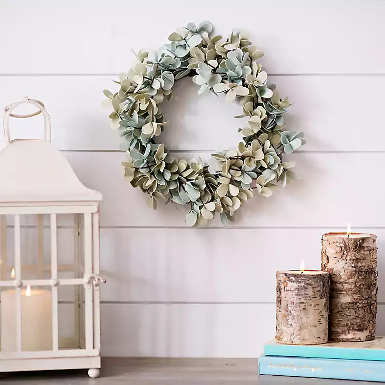 Blue Eucalyptus Mini Wreath | Kirkland's Home