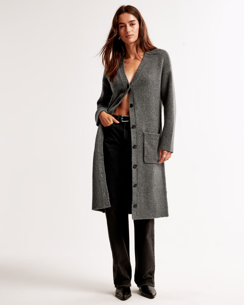 Duster Cardigan | Abercrombie & Fitch (US)