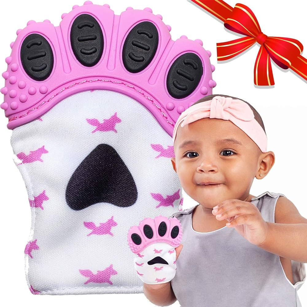 ® Teething Mitten | Pink Unicorn Teething Paw | Amazon (US)