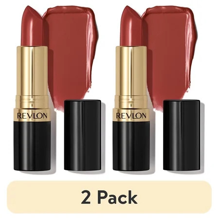 (2 pack) Revlon Super Lustrous Creme Lipstick, Creamy Formula, 535 Rum Raisin, 0.15 oz | Walmart (US)