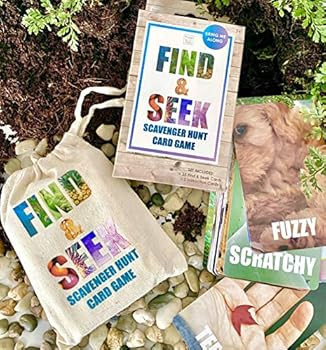 Hapinest Find and Seek Scavenger Hunt Outdoor Indoor Card Game for Kids | Amazon (US)