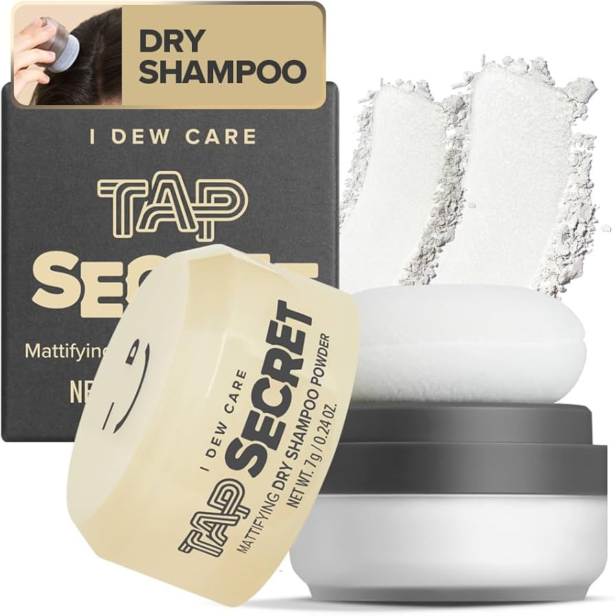 Amazon.com: I DEW CARE Tap Secret Biotin Dry Shampoo Powder | Refillable, Travel size, Eco-friend... | Amazon (US)