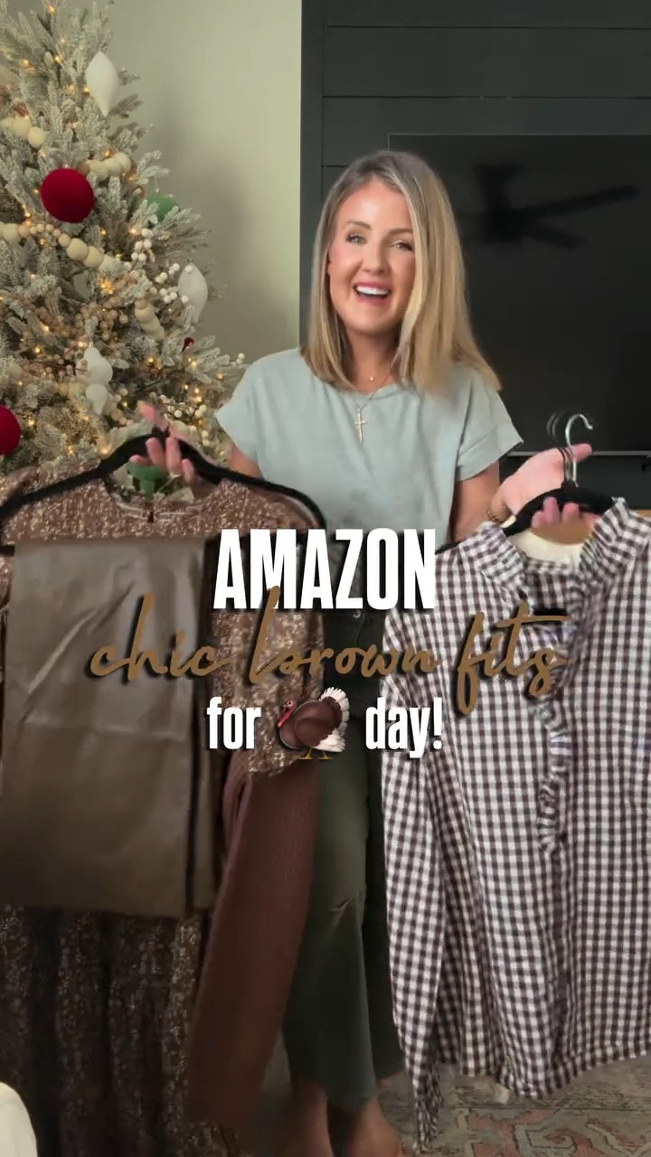 Amazon Brown Fits For Turkey Day!

#LTKootd #LTKSeasonal #LTKHoliday